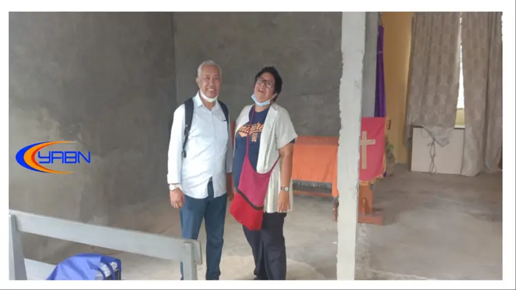 Direktur YABN dan Ibu Pendeta