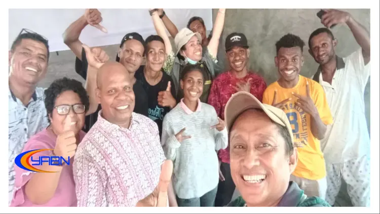 Team YABN bersama Mereka